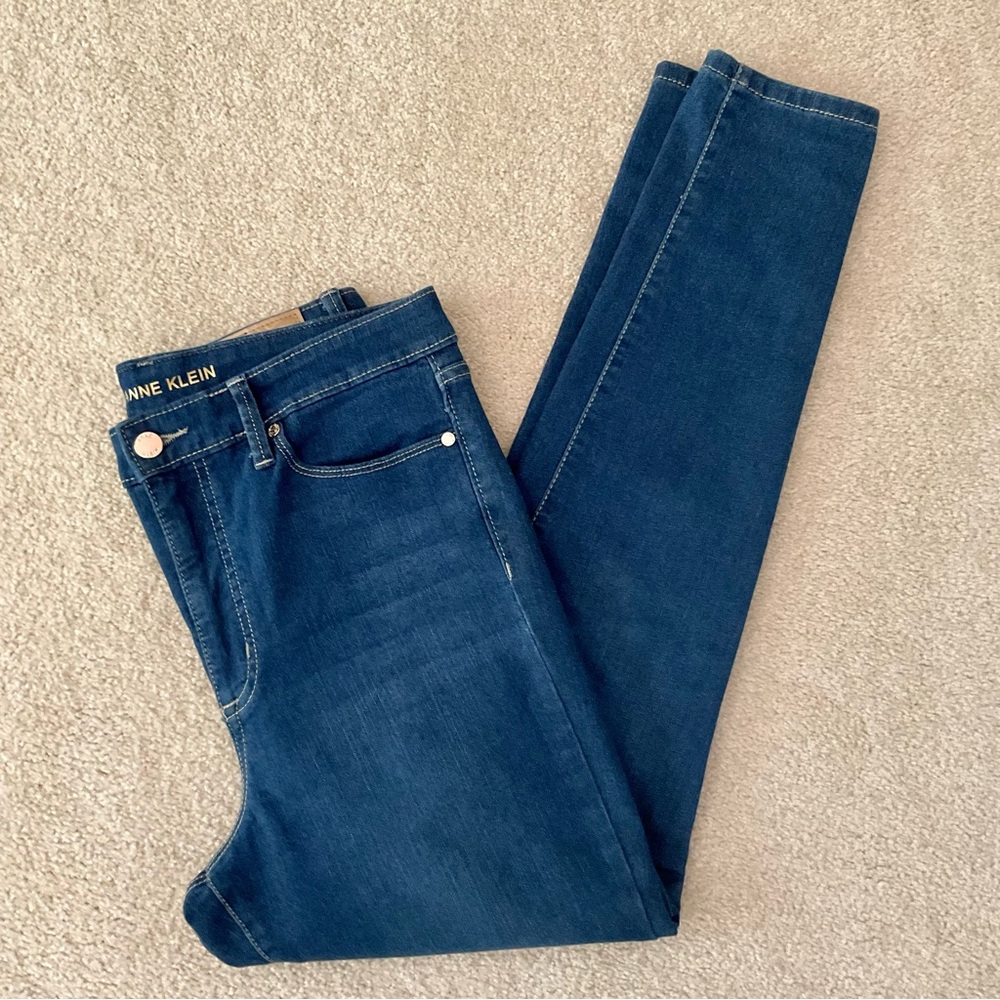 Anne Klein High Rise Skinny Jeans Size 10